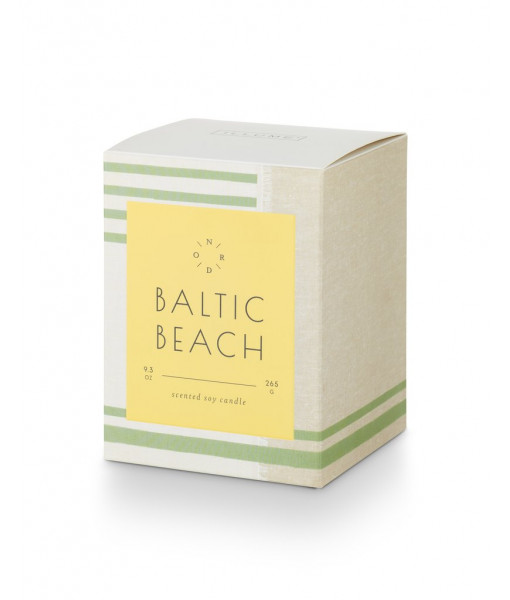 Bougie ''Baltic Beach'' en pot en verre