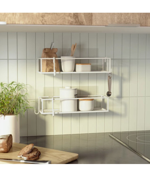 Umbra - Bacs de douche adhésifs Cubiko, lot de 2