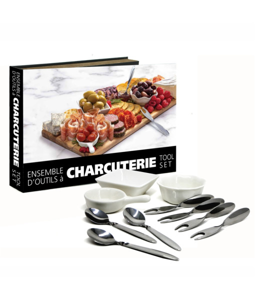 Ensemble de 10 outils de charcuterie