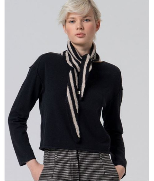 Surkana - Bandana tricot multifonction - noir