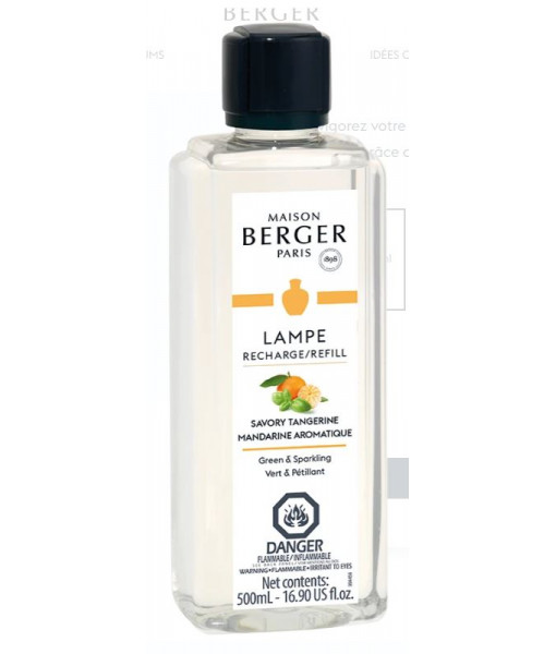 Recharge pour lampe Berger Mandarine aromatique - 500ml (16.9oz)