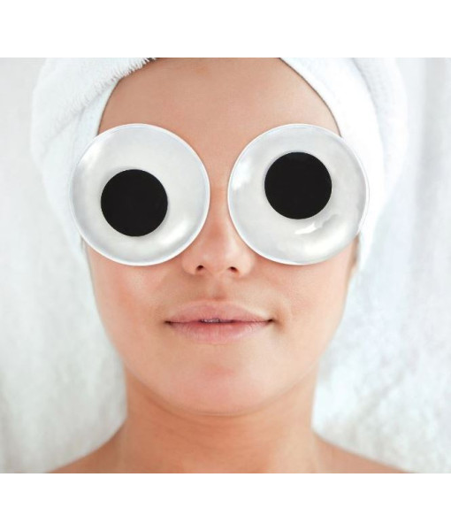 Coussinets oculaires en gel aux yeux écarquillés Chill out!