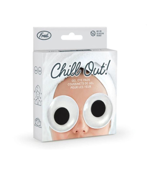 Coussinets oculaires en gel aux yeux écarquillés Chill out!