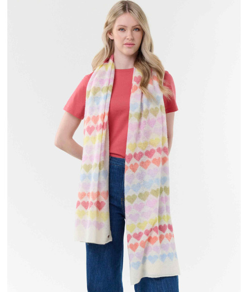 Foulard en laine Coeurs de Fraas Signature