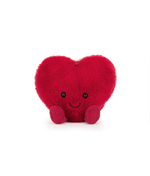 Jellycat - Arlette le Macaron coeur Rouge