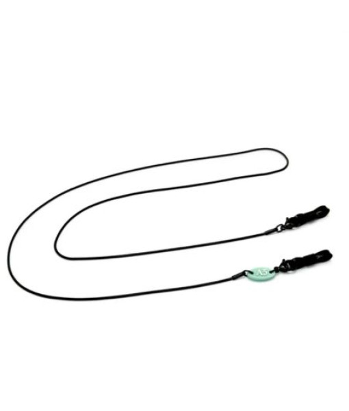 A5 — Chaîne à lunettes Classique noir multi-attache