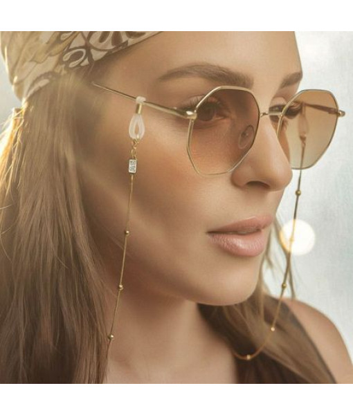 A5 — Chaîne à lunettes Signature or multi-attache