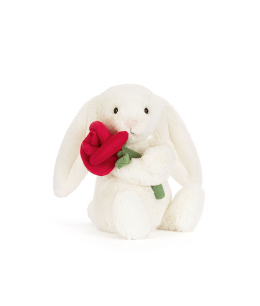Jellycat - Lapin avec Bouquet de Roses