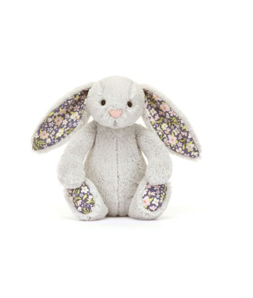 Jellycat - Lapine argentée fleurie Bloom