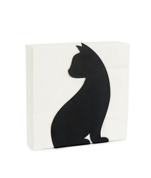 FELINE porte-serviettes noir