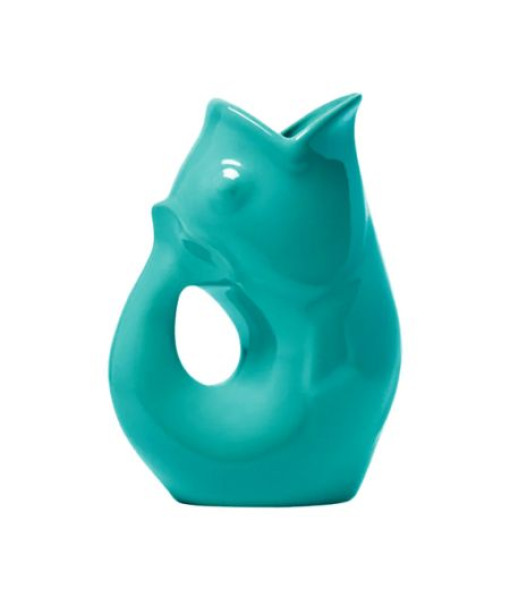 Gurglepot large aqua