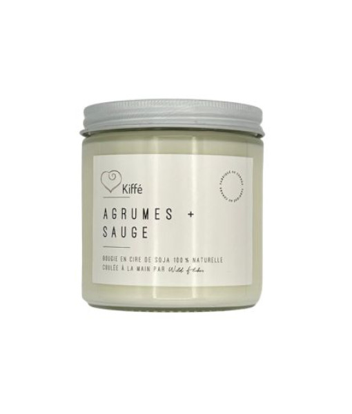 Kiffé - Chandelle Agrumes + Sauge 16oz