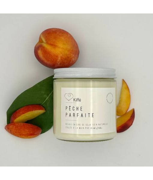 Kiffé - Chandelle pêche parfaite 16oz