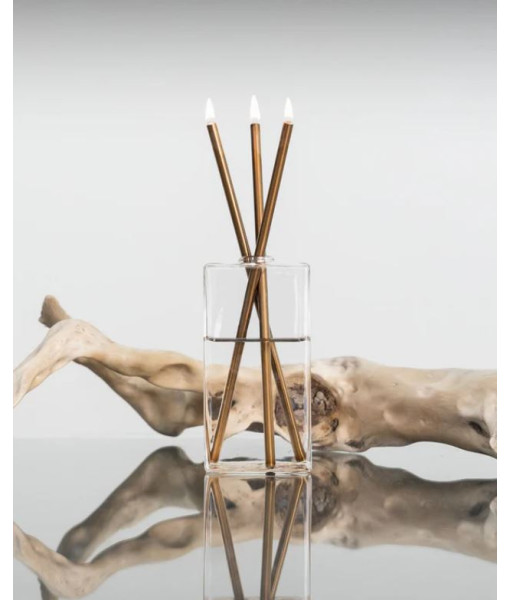 Bougies éternelles champagne - Ensemble de 3