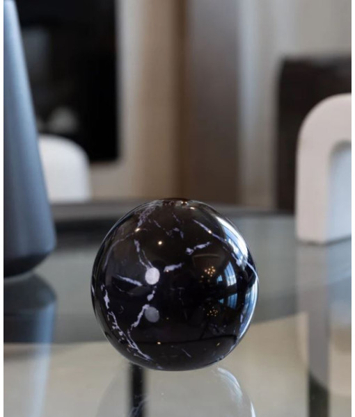 Everlasting Candle - Vase Neva marbre noir