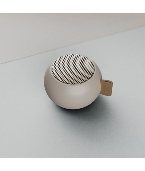 Kreafunk - Haut-parleur Bluetooth aGO mini ivoire sable