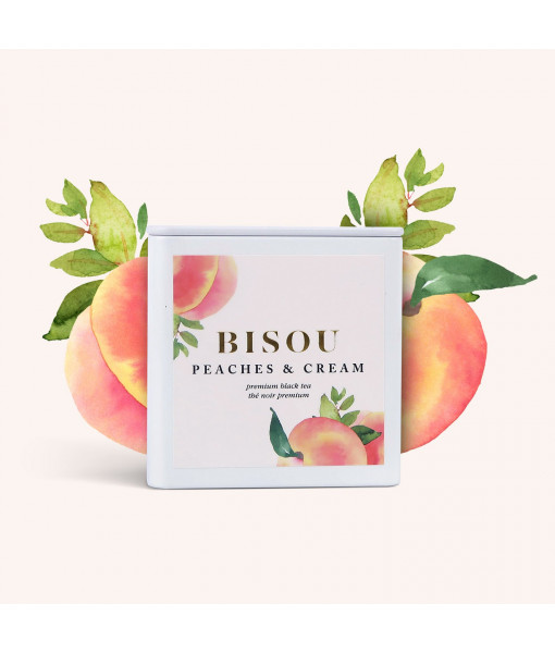 Thé Bisou Pêches et Crème