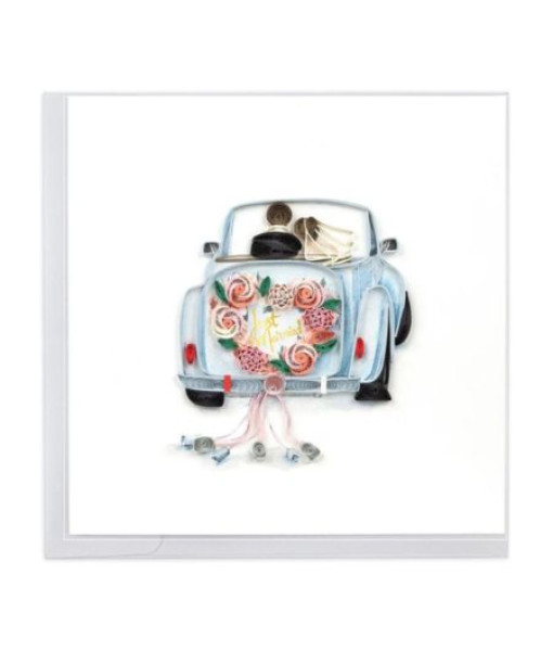 Quillingcard - Carte Just Married
