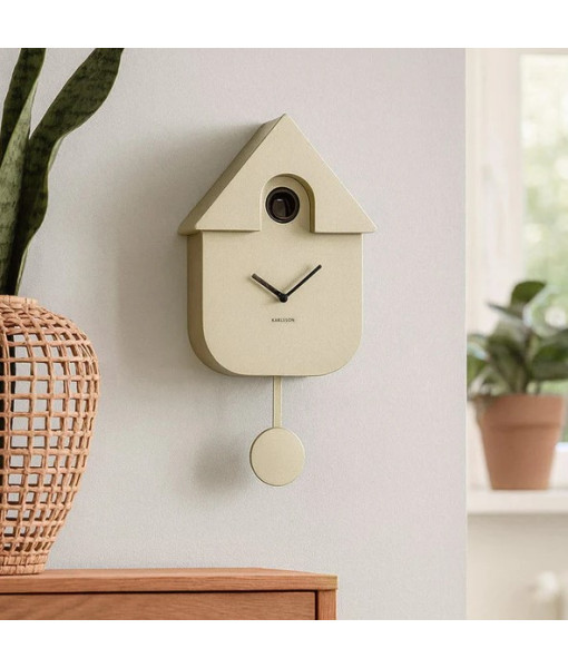 Horloge murale Modern Cuckoo - Doré