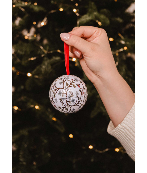 Bougie Ornement de Noël - Fleur d’hiver