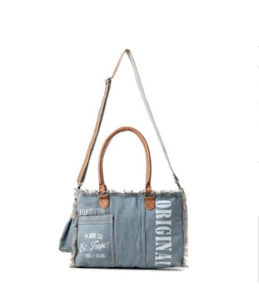 Myra - Sac fourre-tout Coastal Steel recyclé en denim
