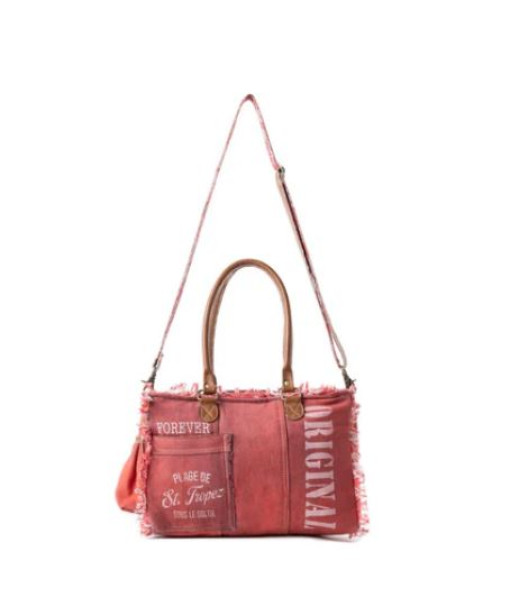 Myra - Sac fourre-tout Coastal Steel recyclé rouge
Sac fourre-tout Coastal Steel recyclé rouge - Myra