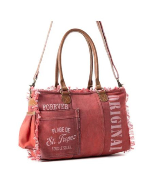 Myra - Sac fourre-tout Coastal Steel recyclé rouge
Sac fourre-tout Coastal Steel recyclé rouge - Myra
