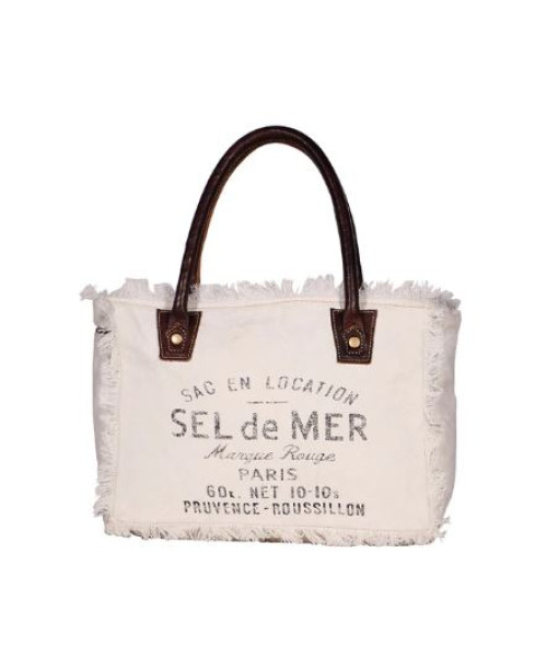 Sac à main Sel de mer blanc - Myra