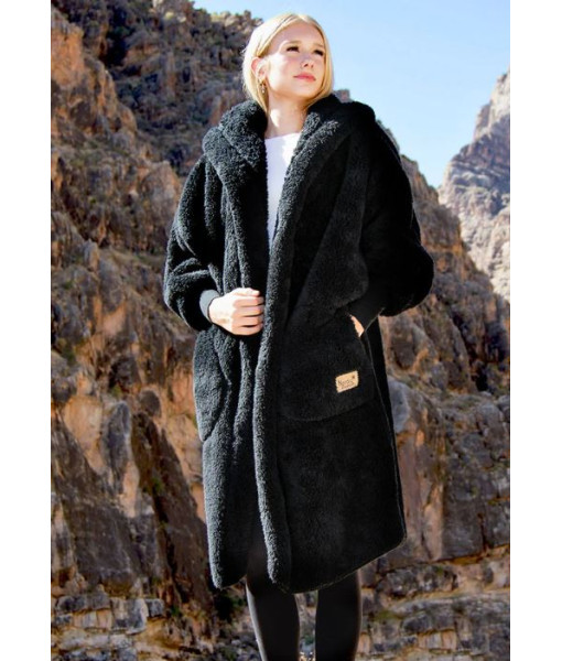 Wrap Nordic Beach version longue - Noir