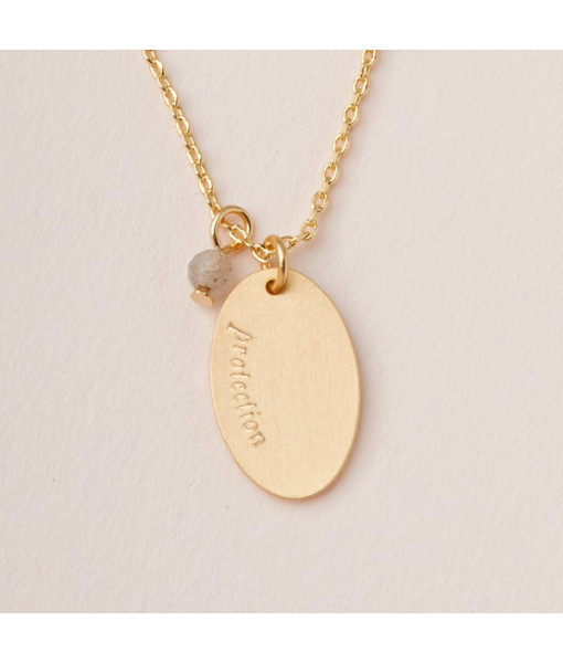Collier Protection Labradorite