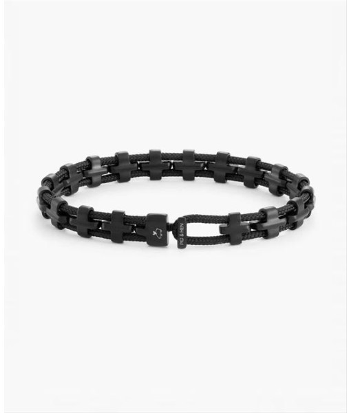 Pig & Hen - Bracelet Jazzy James - noir et noir
