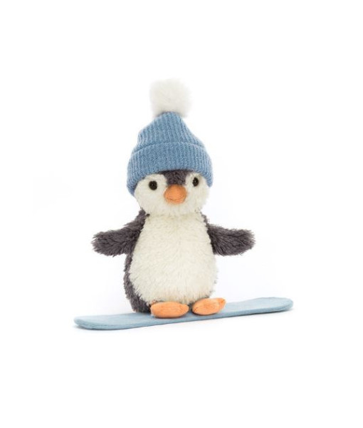 Jellycat - Peanut pingouin planche à neige