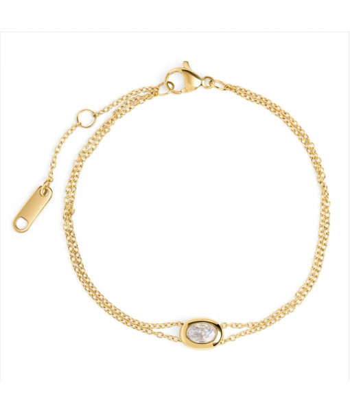 Mia - Bracelet Clémence doré