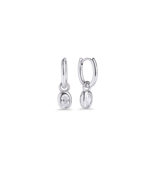 Mia - Boucles d'oreilles Clémence argent