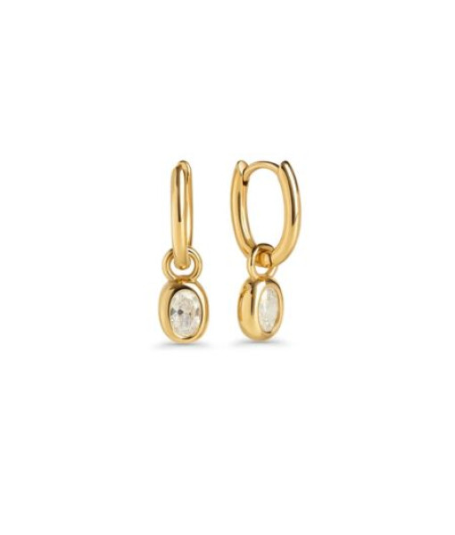Mia - Boucles d'oreilles Clémence doré
