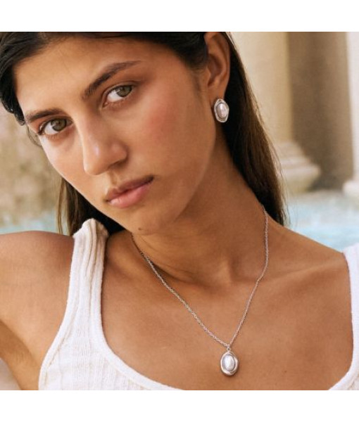 Twenty Compass - Boucles d'oreilles Capri argent